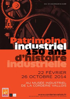 ASPEG nous fait connaitre les expositions temporaires du Musée Industriel de la corderie Valois près de Rouen