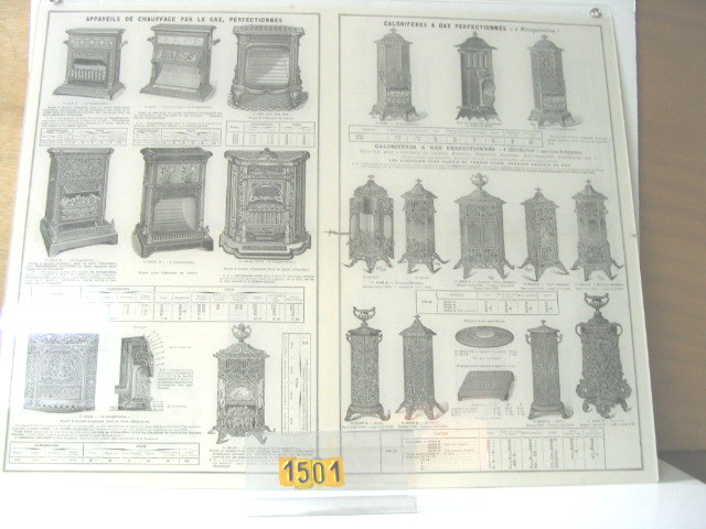  Collection ASPEG, pièce numéro 1501 : Radiateurs Arthur Martin