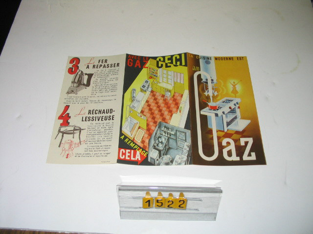  Collection ASPEG, pièce numéro 1522 : Pub La Cuisine Moderne