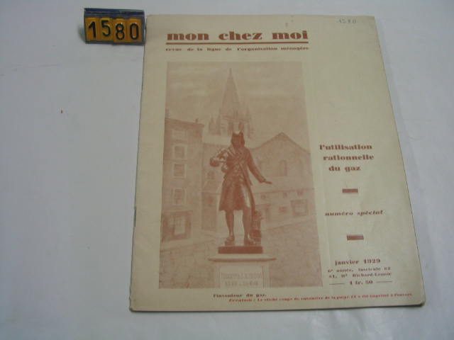 Collection ASPEG, pièce numéro 1580 : Utilisation rationnelle du gaz