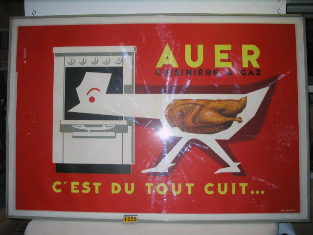  Collection ASPEG, pièce numéro 1655 : AUER Cuisinière à gaz