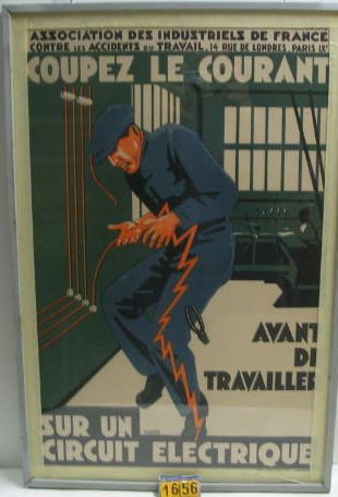  Collection ASPEG, pièce numéro 1656 : sécurité dans le travail