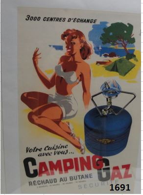 Collection ASPEG, pièce numéro 1691 : Votre cusine avec vous Camping gaz