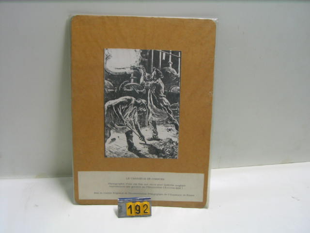  Collection ASPEG, pièce numéro 192 : Vues fixes pour lanterne magique (cornues)