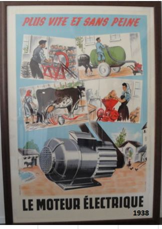  Collection ASPEG, pièce numéro 1938 : Le Moteur Electrique