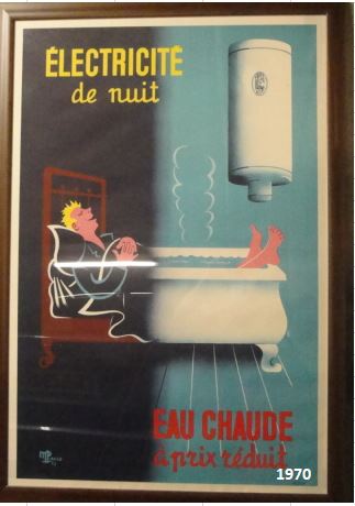  Collection ASPEG, pièce numéro 1970 : Electricité de nuit