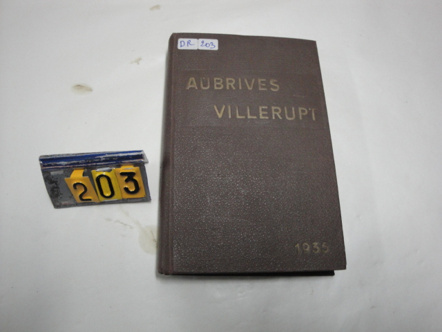  Collection ASPEG, pièce numéro 203 : Livre Matériel fonte