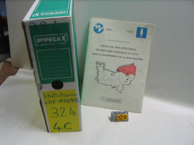 Collection ASPEG, pièce numéro 324 : Revue Statistiques et info gaz 1946 à 1978