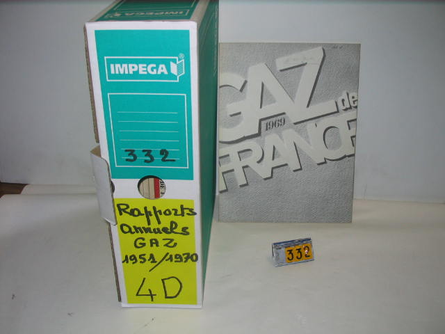  Collection ASPEG, pièce numéro 332 : Livret Rapport annuel