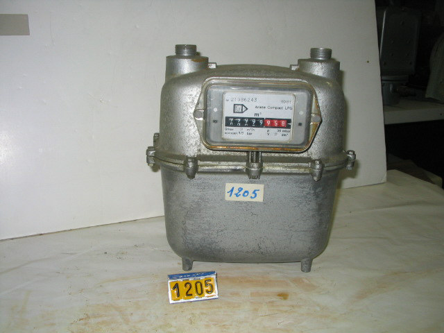  Collection ASPEG, pièce numéro 1205 : Compteur à gaz