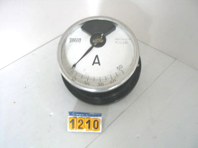  Collection ASPEG, pièce numéro 1210 : Ampèremètre