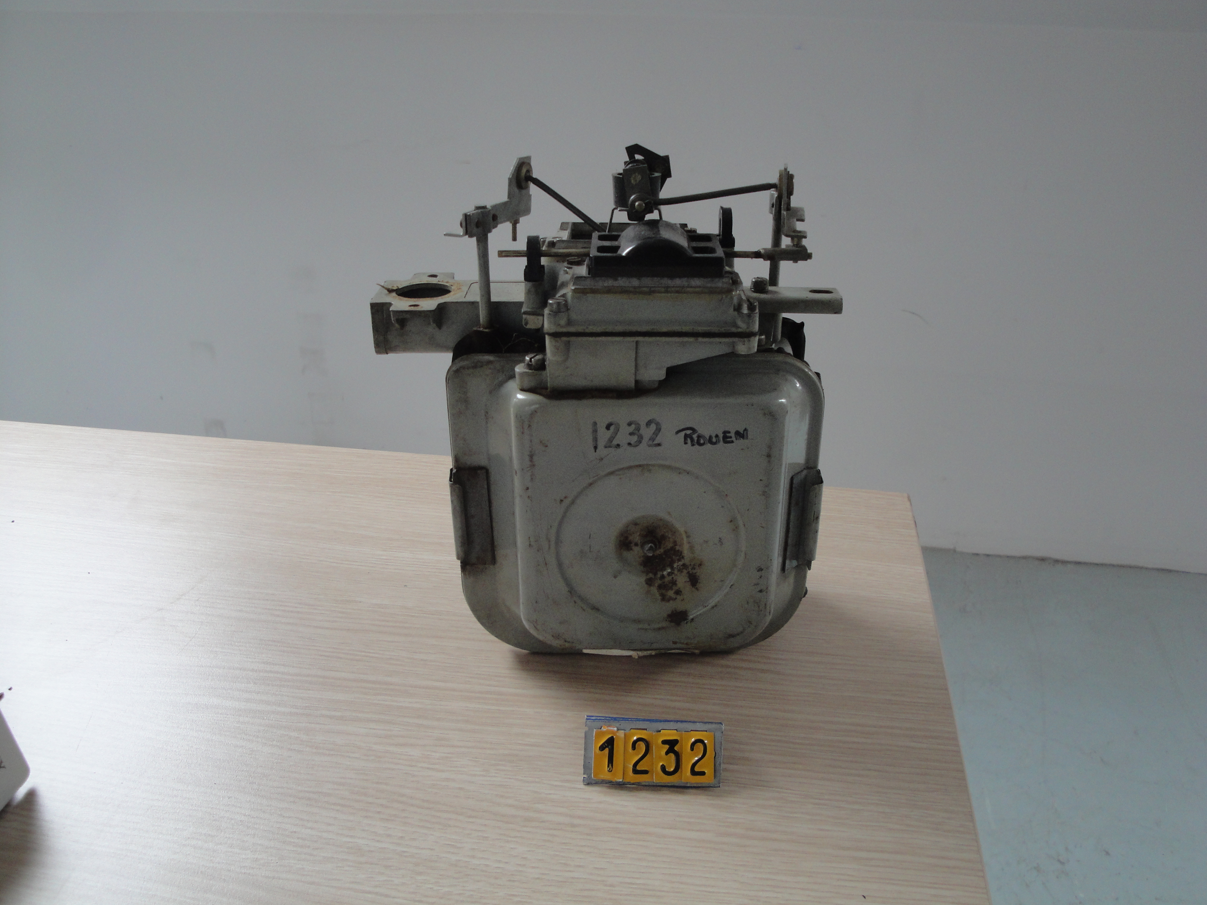  Collection ASPEG, pièce numéro 1232 : compteur gaz