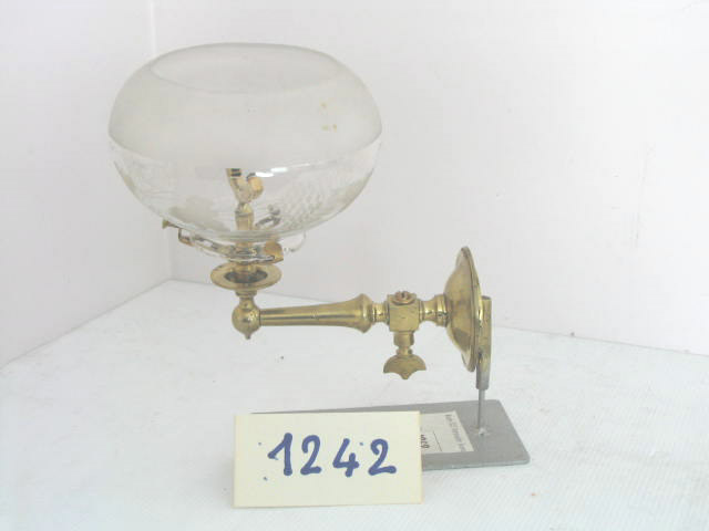 Collection ASPEG, pièce numéro 1242 : Applique murale gaz