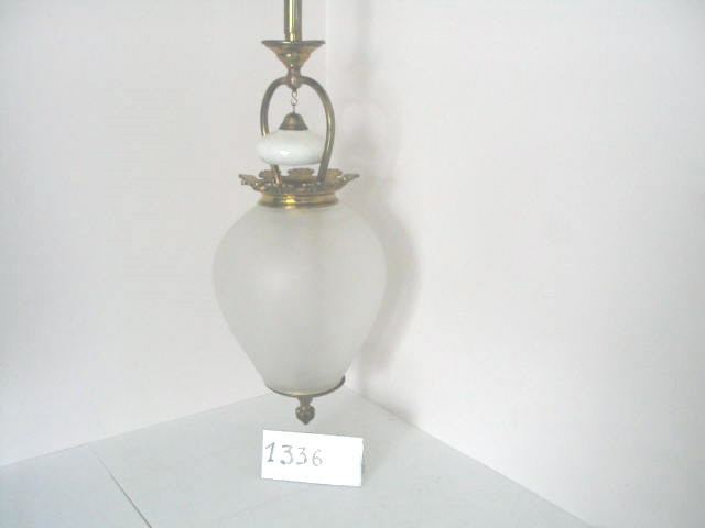  Collection ASPEG, pièce numéro 1336 : Suspension avec bruleur à flamme blanche type Manchester