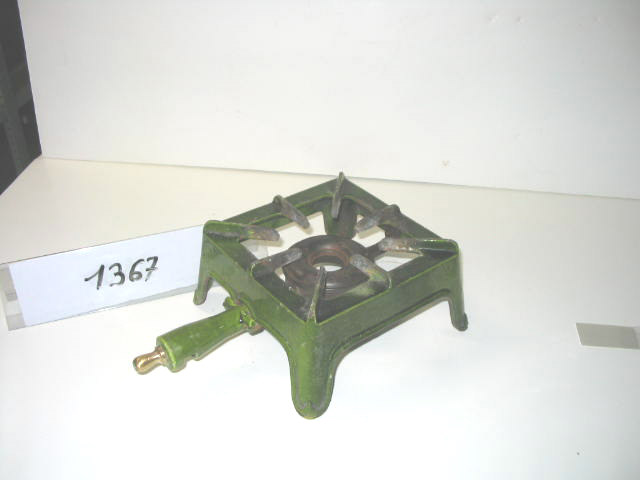  Collection ASPEG, pièce numéro 1367 : Réchaud un feu carré