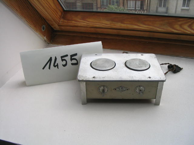  Collection ASPEG, pièce numéro 1455 : Jouet réchaud élec