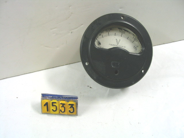 Collection ASPEG, pièce numéro 1533 : Voltmétre
