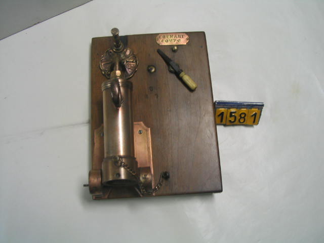  Collection ASPEG, pièce numéro 1581 : Allume gaz électrique