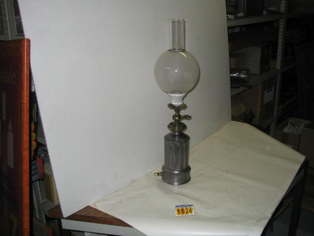  Collection ASPEG, pièce numéro 1624 : Lampe à gaz sur pied