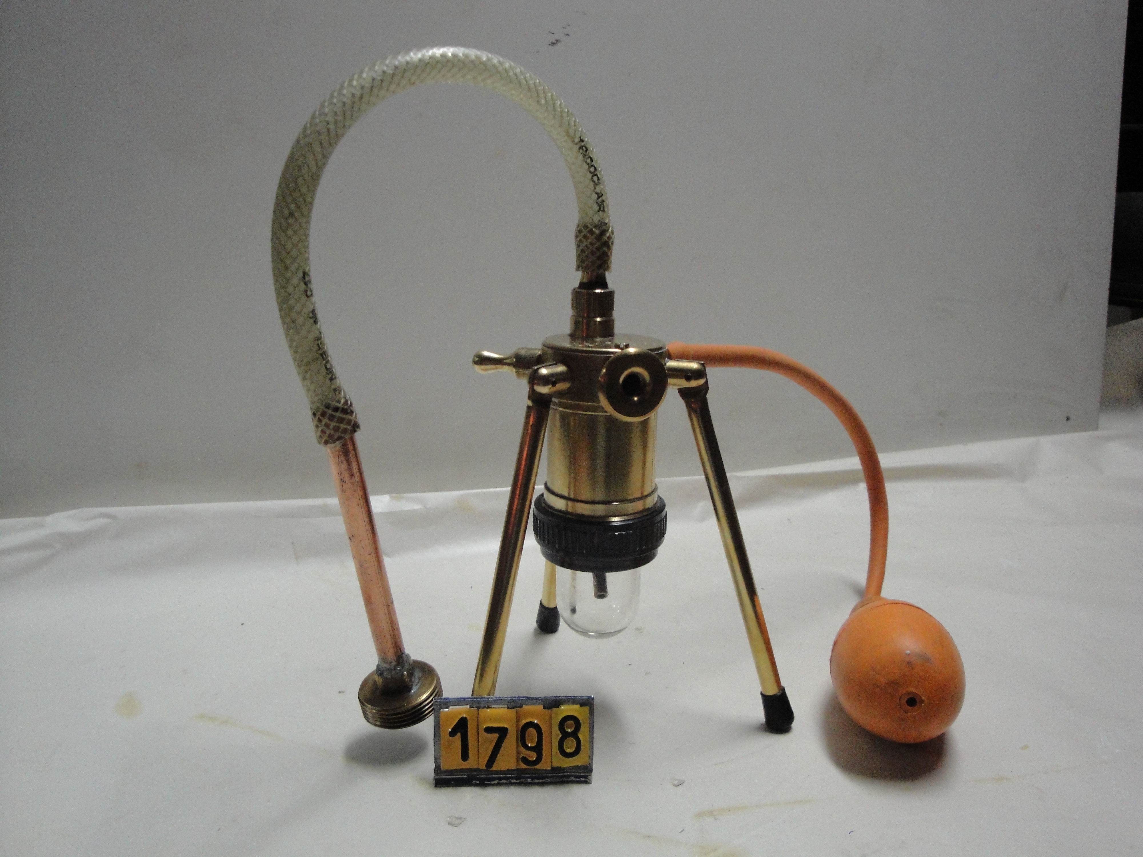  Collection ASPEG, pièce numéro 1798 : Détecteur de fuite de gaz Holmes