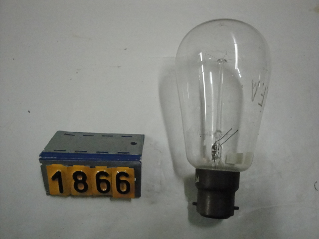  Collection ASPEG, pièce numéro 1866 : Ampoule sur support 1855