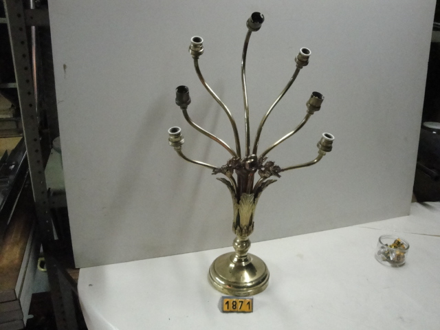  Collection ASPEG, pièce numéro 1871 : Support de 7 lampes