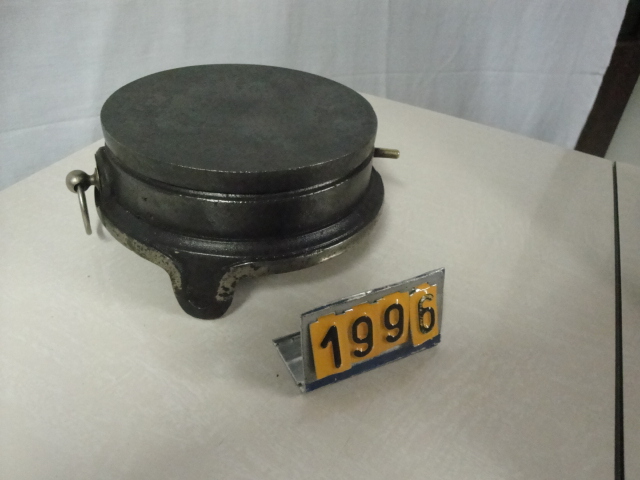  Collection ASPEG, pièce numéro 1996 : RECHAUD ROND diam 12