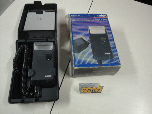  Collection ASPEG, pièce numéro 2007 : RASOIR