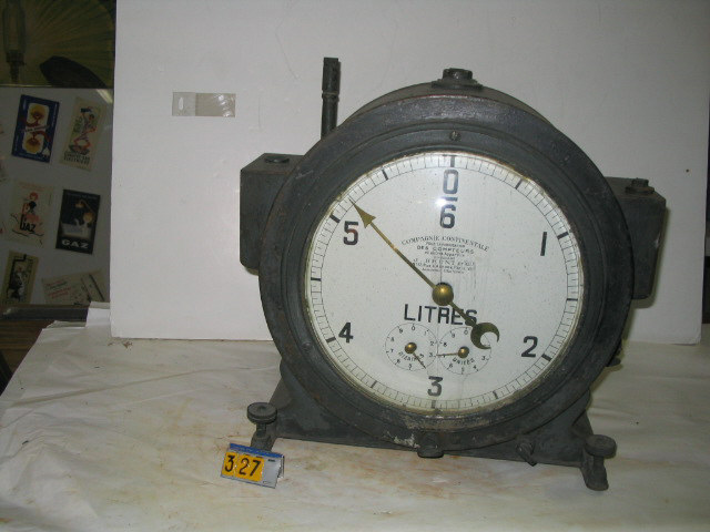  Collection ASPEG, pièce numéro 327 : Compteur étalon gaz