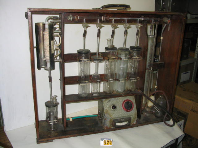  Collection ASPEG, pièce numéro 372 : Analyseur de gaz ORSAT