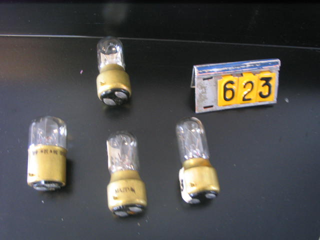  Collection ASPEG, pièce numéro 623 : ampoule tube temoin