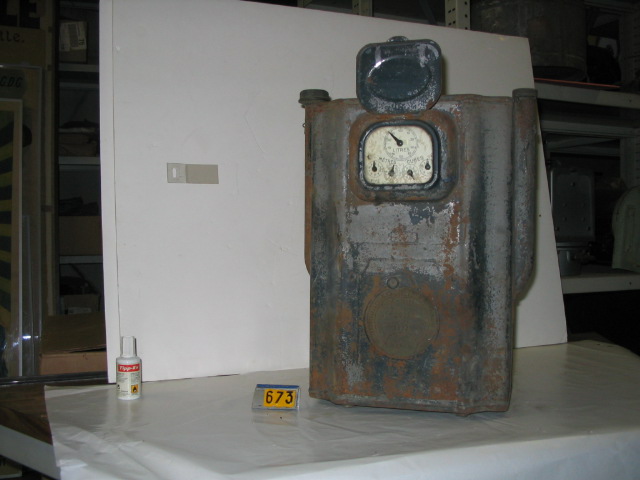  Collection ASPEG, pièce numéro 673 : Compteur à gaz