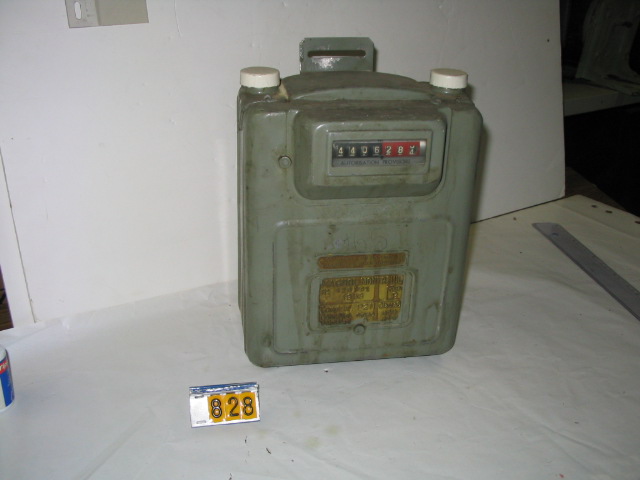  Collection ASPEG, pièce numéro 828 : Compteur à gaz
