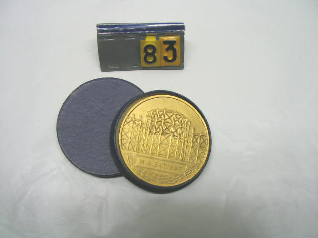  Collection ASPEG, pièce numéro 83 : Médaille du travail
