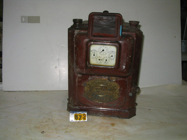  Collection ASPEG, pièce numéro 872 : Compteur à gaz