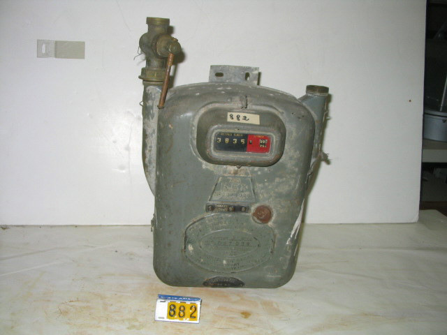  Collection ASPEG, pièce numéro 882 : Compteur à gaz